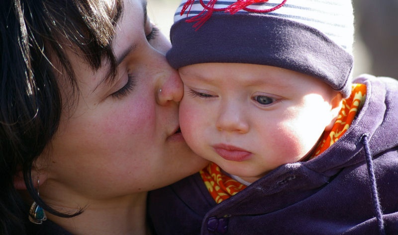 Christjane_Ole.JPG - Niedlicher Nasenstubser von Christiane und ihrem Sohn Ole.